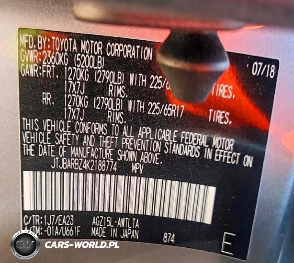 2019 Lexus Nx 300 Base VIN:JTJBARBZ4K2188774 - 13