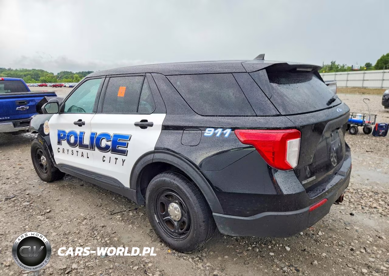 2023 Ford Explorer Police Interceptor VIN:1FM5K8AW0PNA10019 - 2