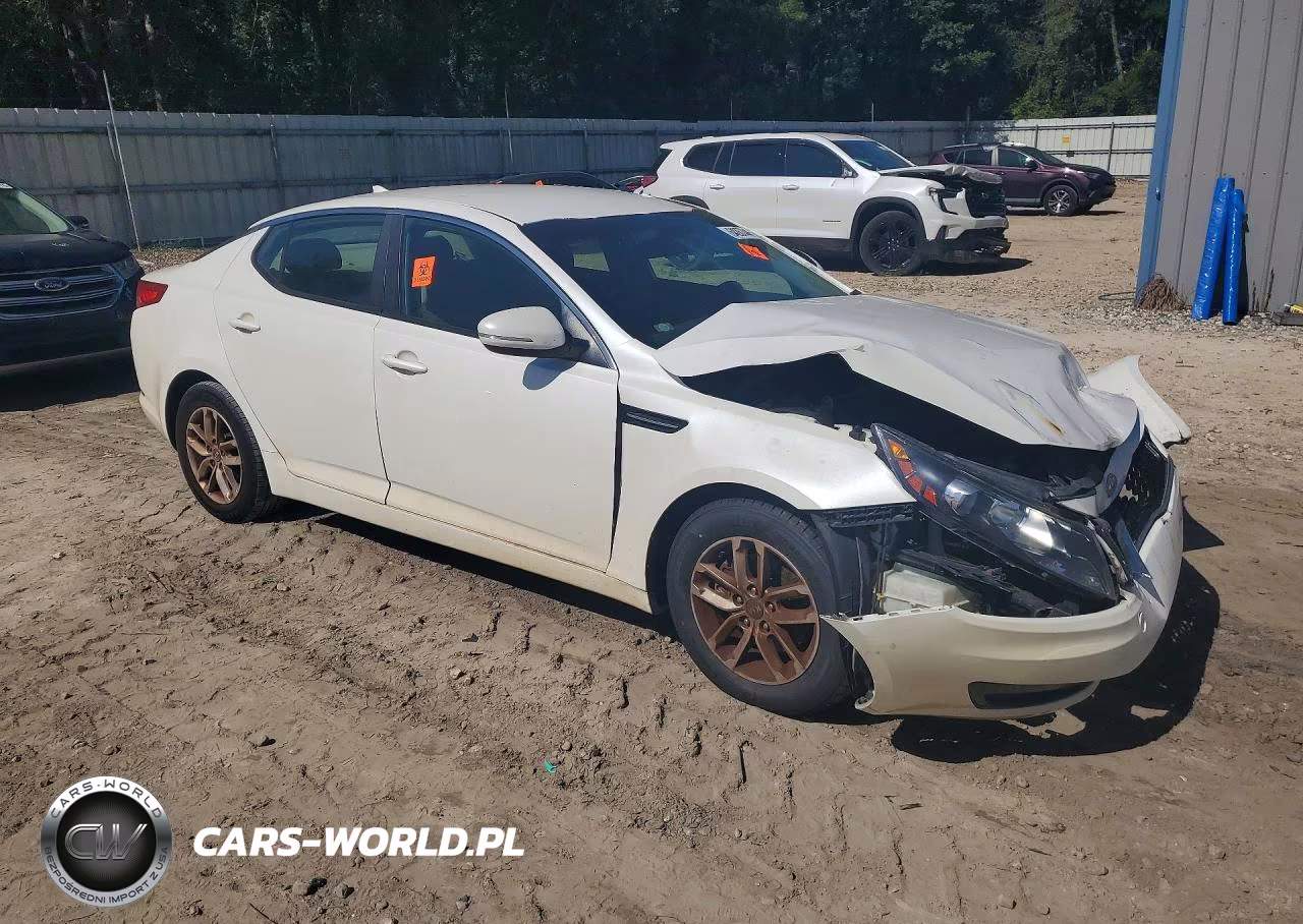 2011 Kia Optima Lx VIN:KNAGM4A71B5081440 - 4