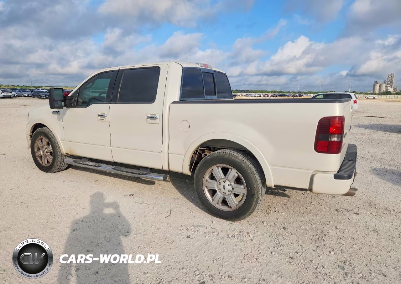 2008 Ford F150 Supercrew VIN:1FTPW12V08FB26749 - 2