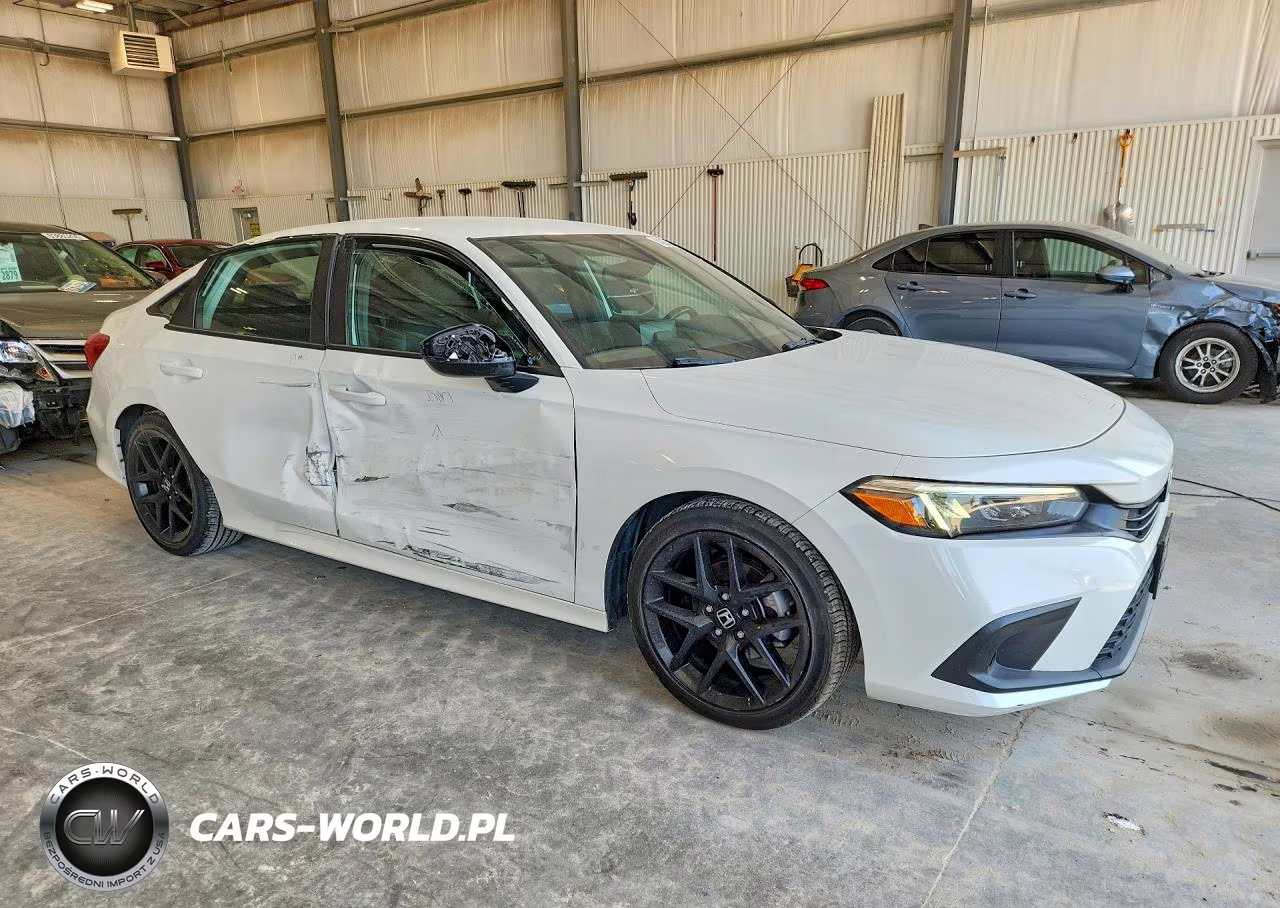 2022 Honda Civic Sport VIN:2HGFE2F54NH547352 - 4