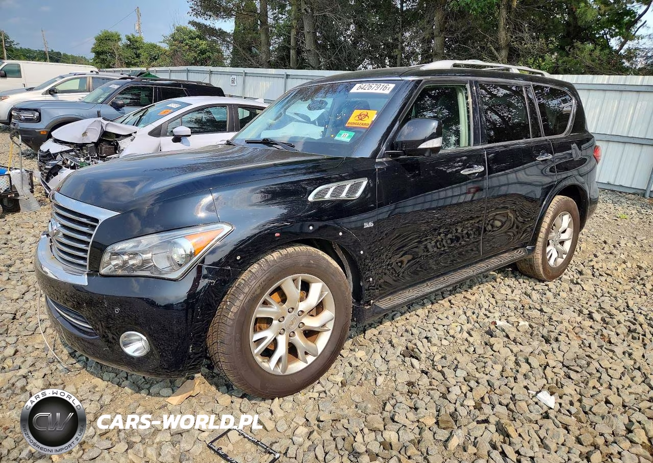 2014 Infiniti Qx80 Base VIN:JN8AZ2NE4E9066357 - 1