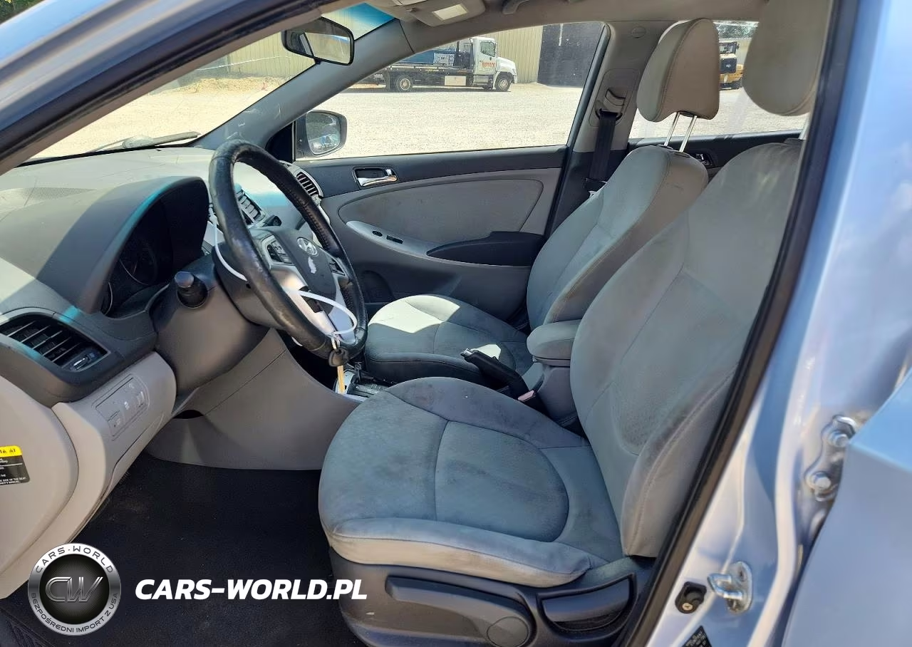 2012 Hyundai Accent Se VIN:KMHCU5AE1CU020582 - 7