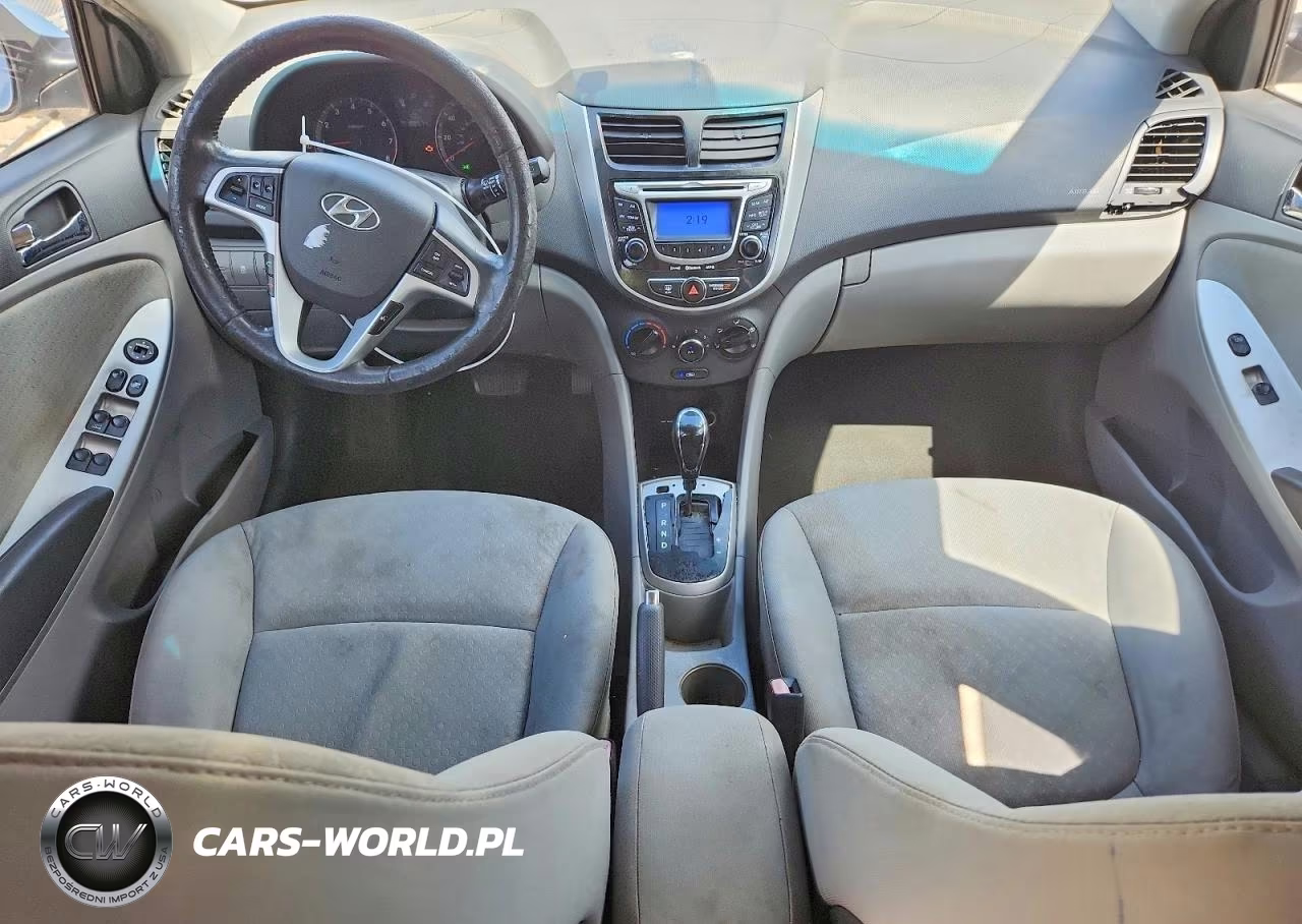 2012 Hyundai Accent Se VIN:KMHCU5AE1CU020582 - 8