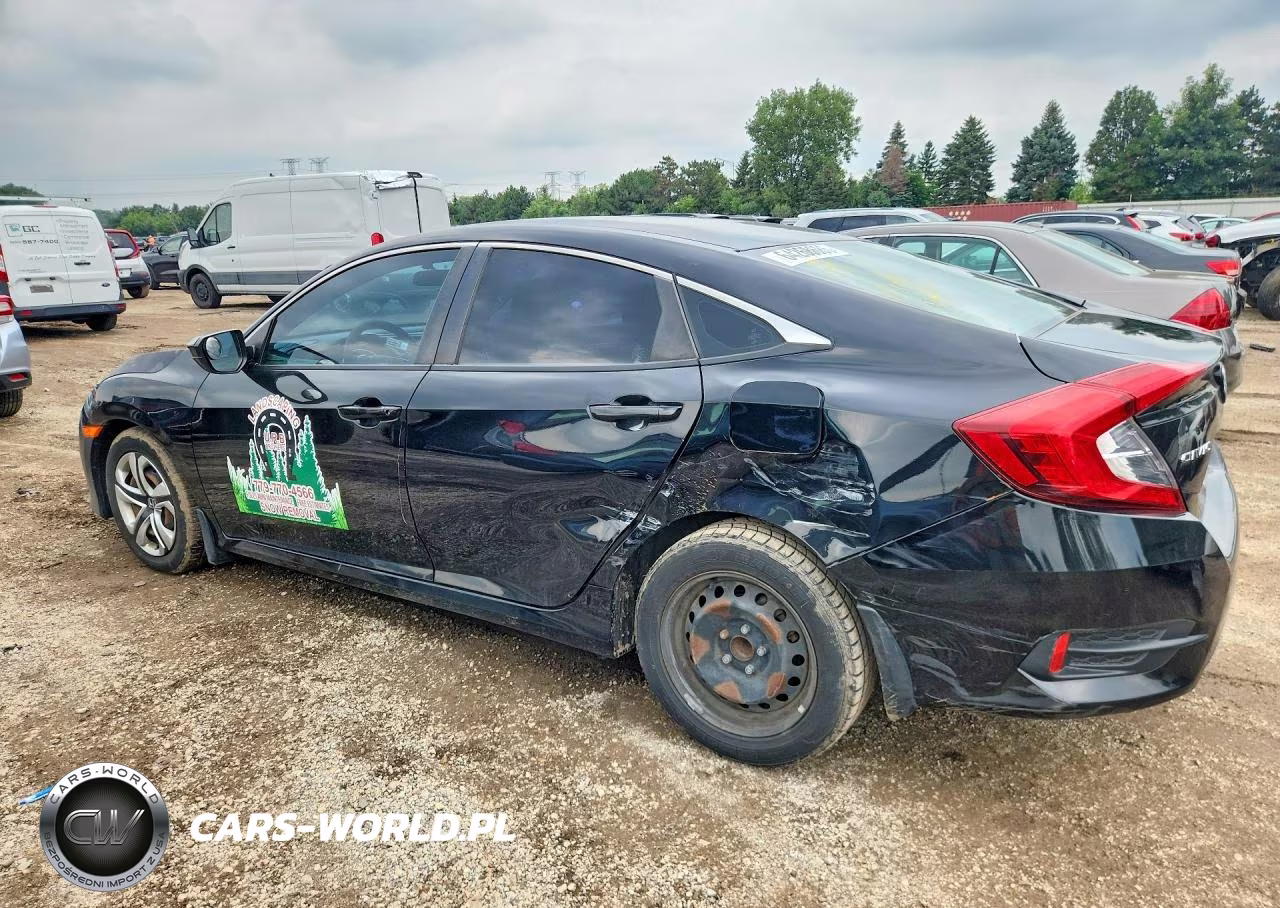 2017 Honda Civic Lx VIN:19XFC2F59HE062483 - 2
