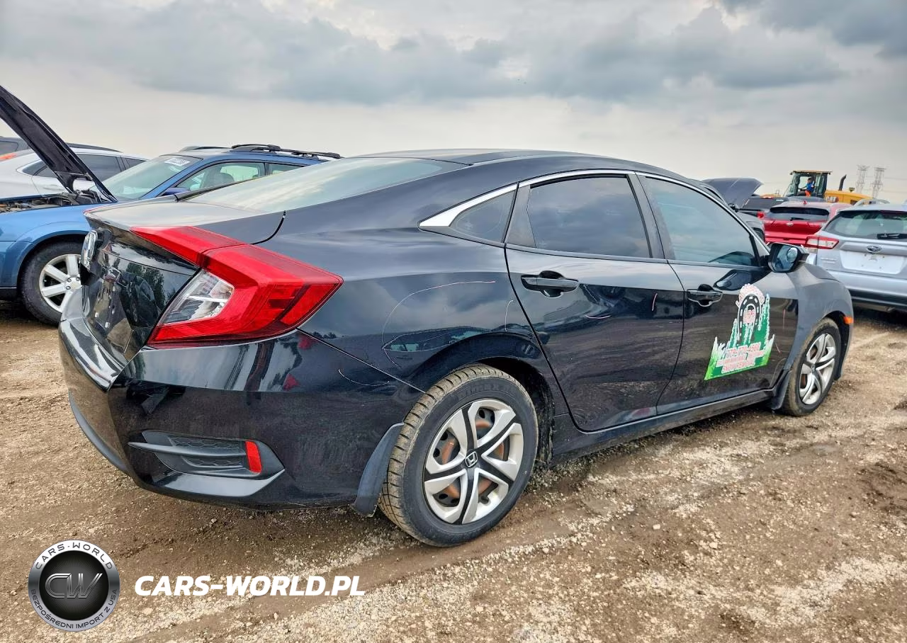 2017 Honda Civic Lx VIN:19XFC2F59HE062483 - 3