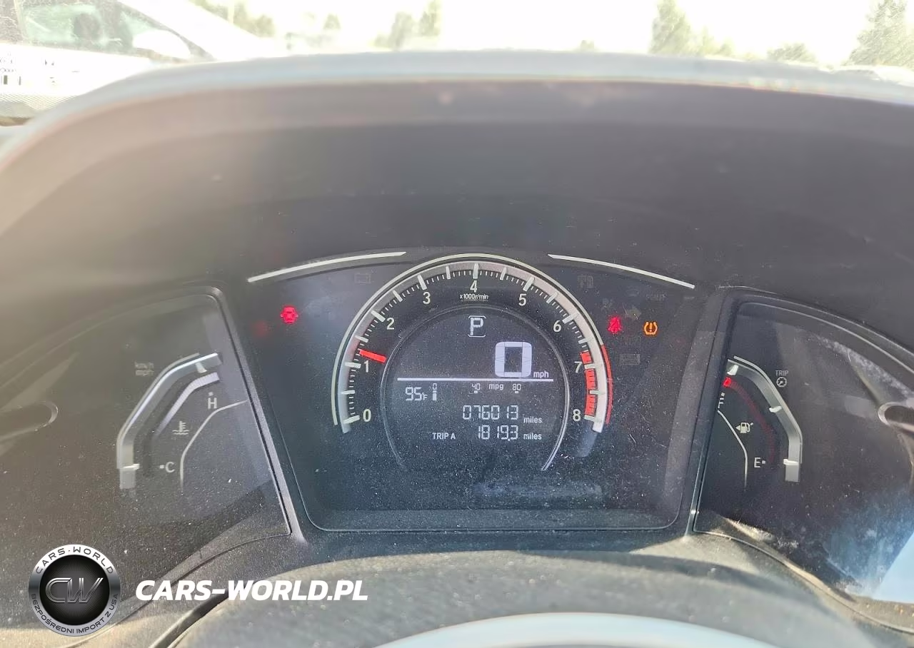 2017 Honda Civic Lx VIN:19XFC2F59HE062483 - 9