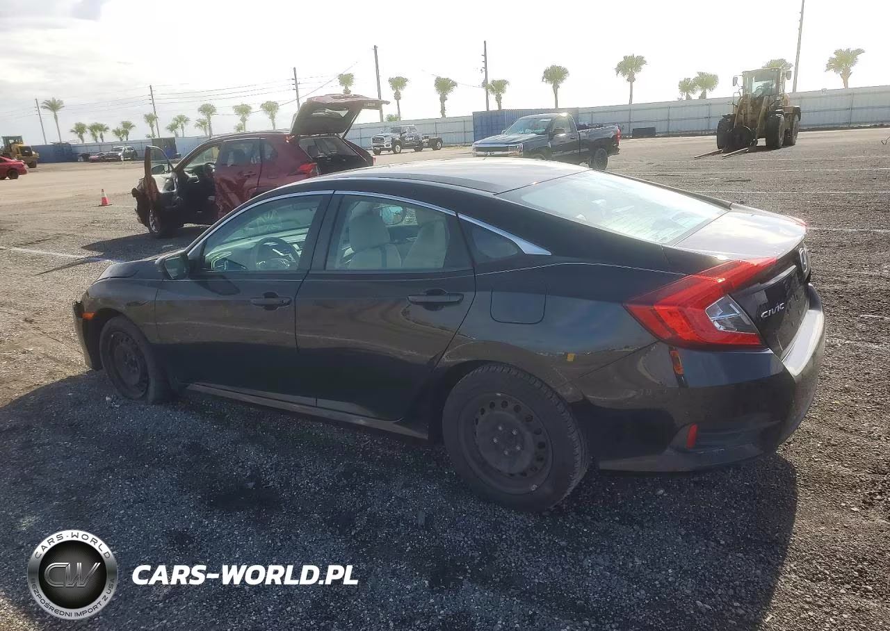2016 Honda Civic Lx VIN:19XFC2F59GE023374 - 2