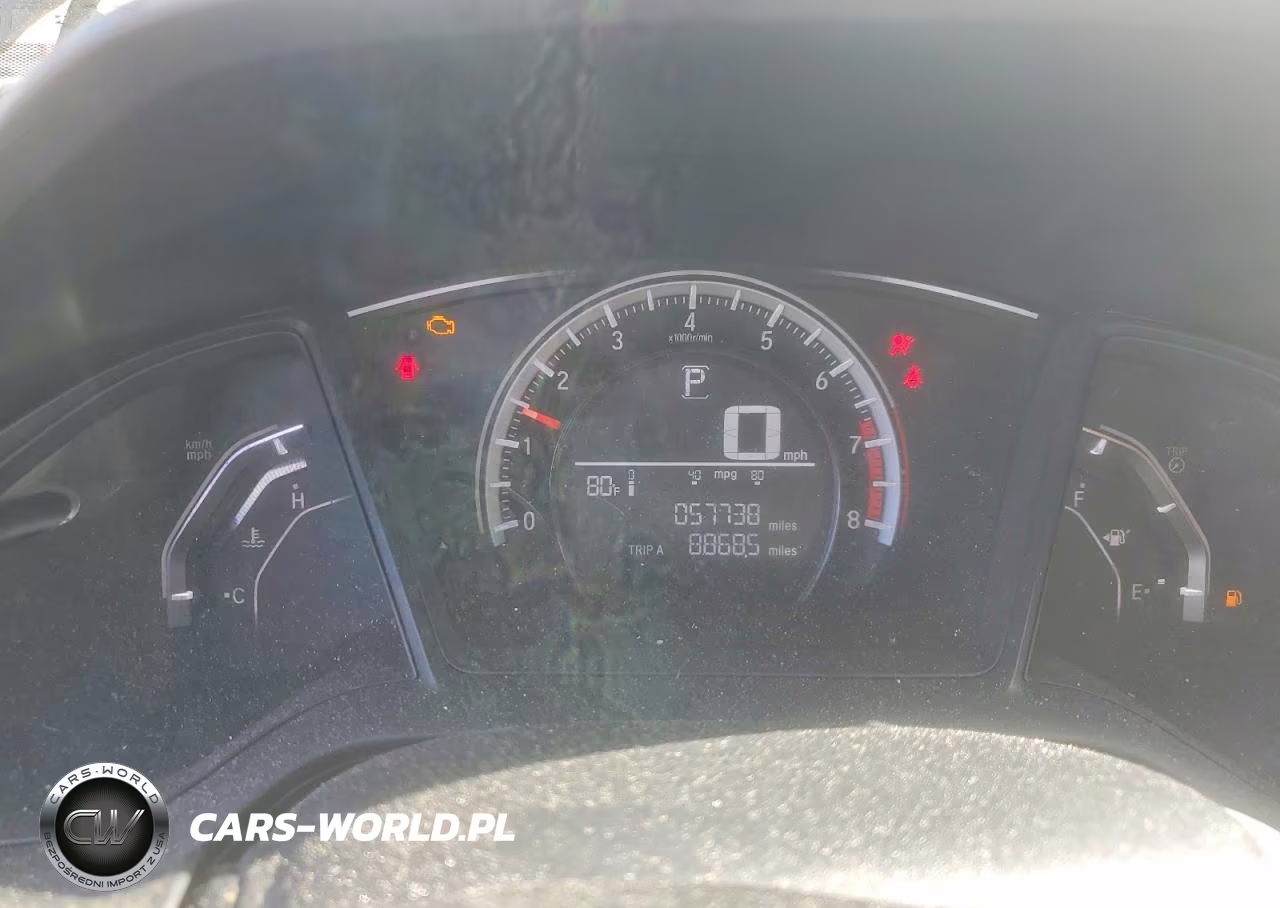 2016 Honda Civic Lx VIN:19XFC2F59GE023374 - 9
