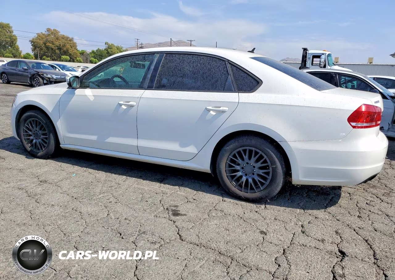 2014 Volkswagen Passat S VIN:1VWAT7A30EC050199 - 2