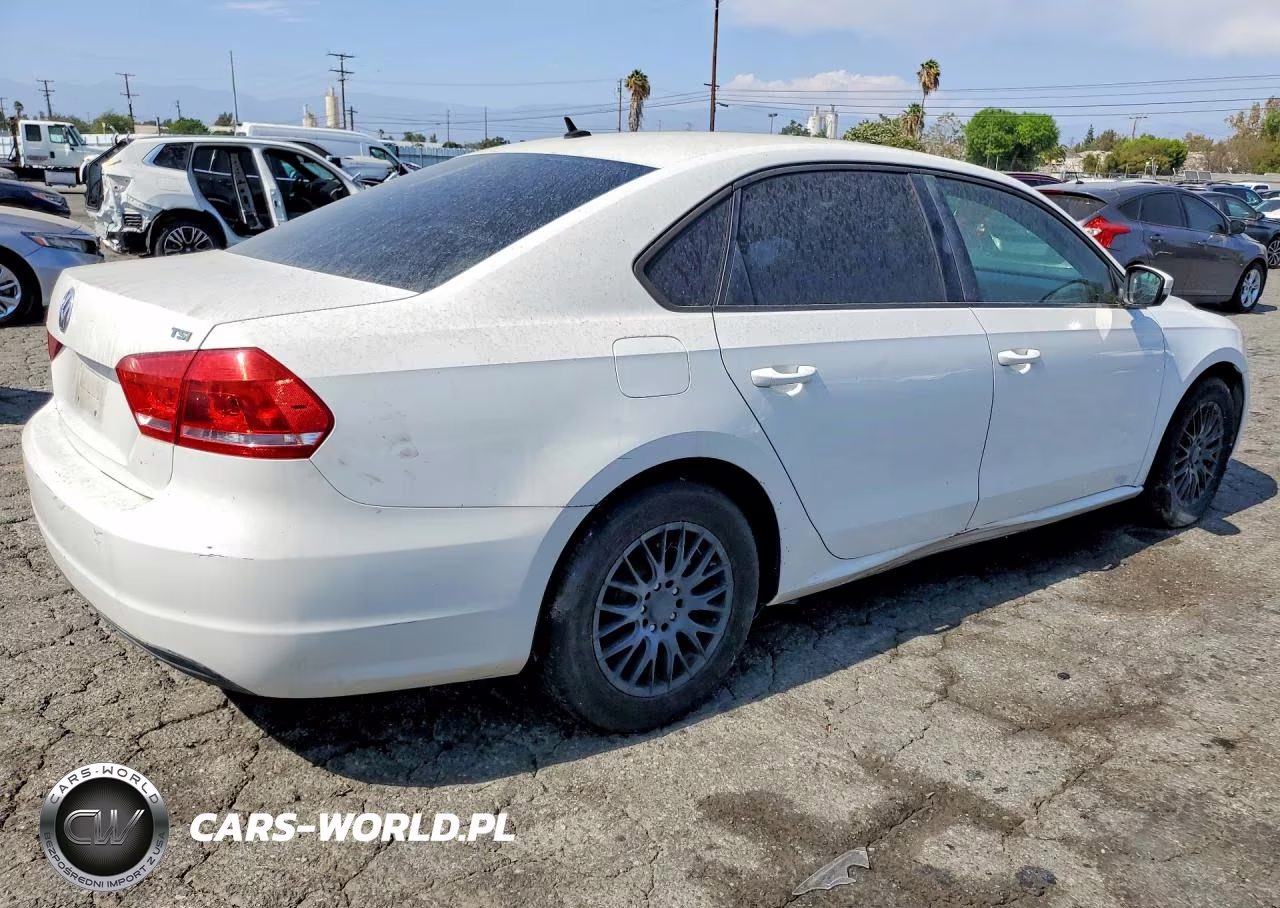 2014 Volkswagen Passat S VIN:1VWAT7A30EC050199 - 3