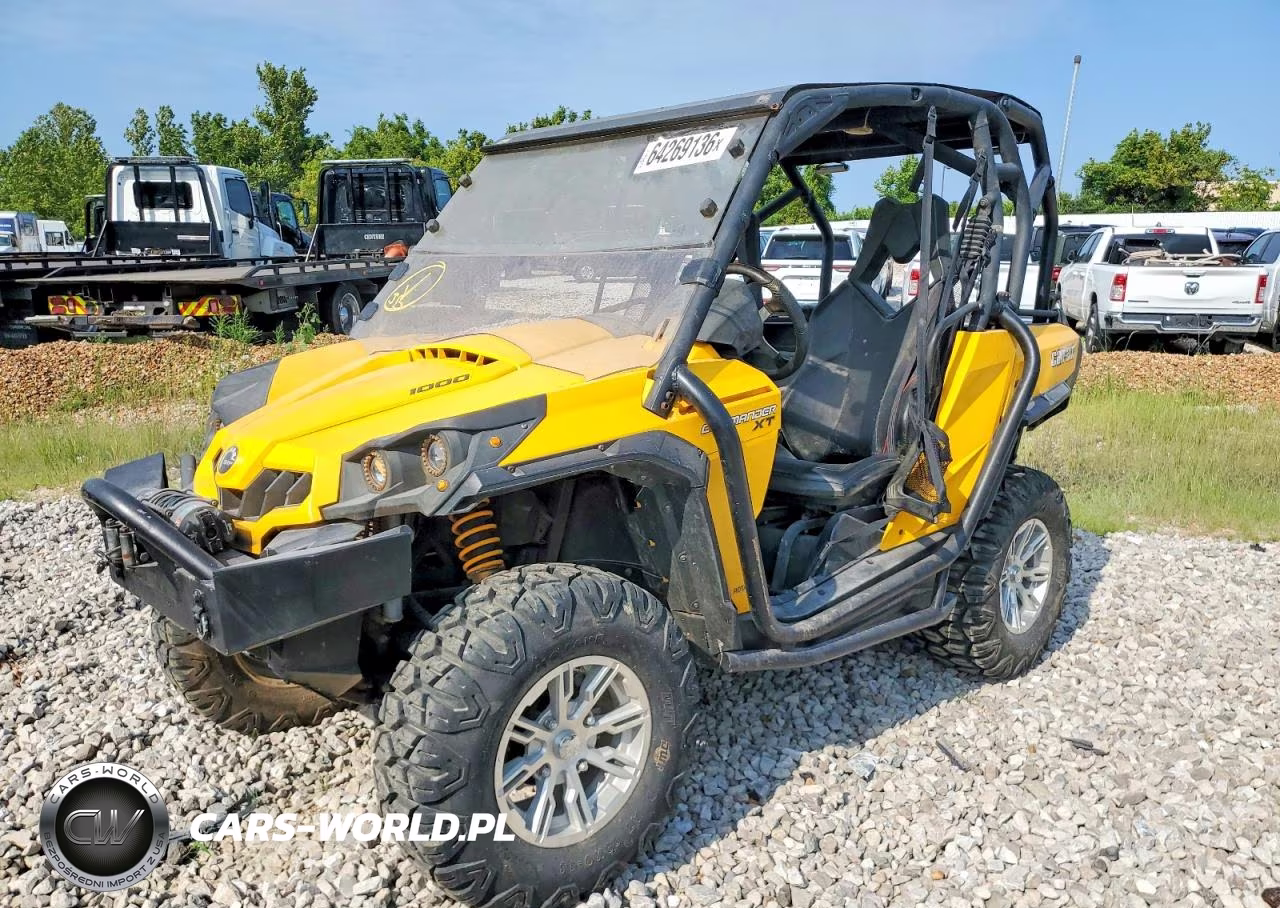 2014 Can-Am Commander 1000 Xt VIN:3JBKKCP11EJ000777 - 2