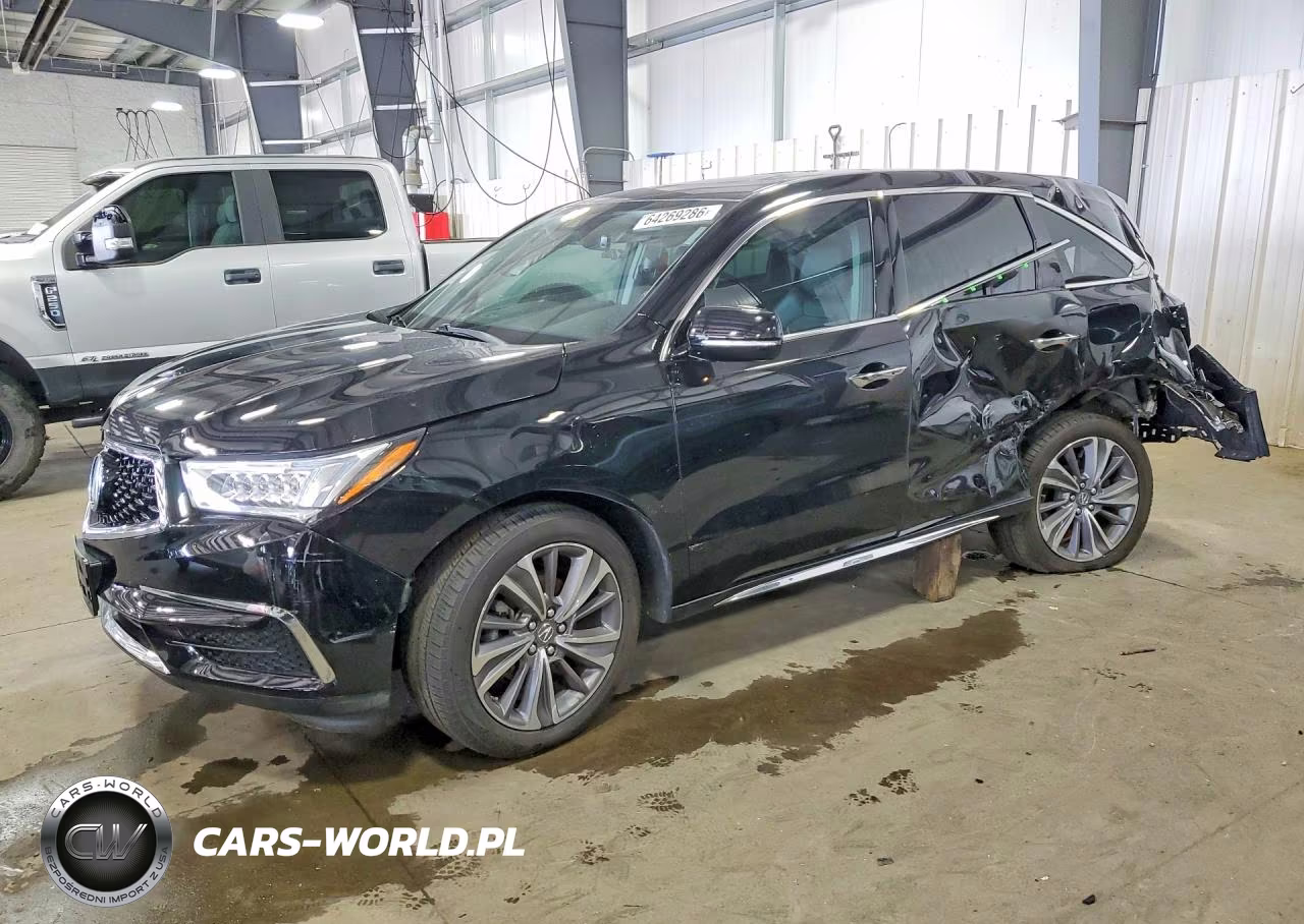 2018 Acura Mdx Technology VIN:5J8YD4H55JL020485 - 1