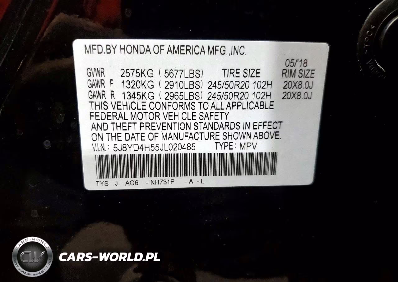 2018 Acura Mdx Technology VIN:5J8YD4H55JL020485 - 12