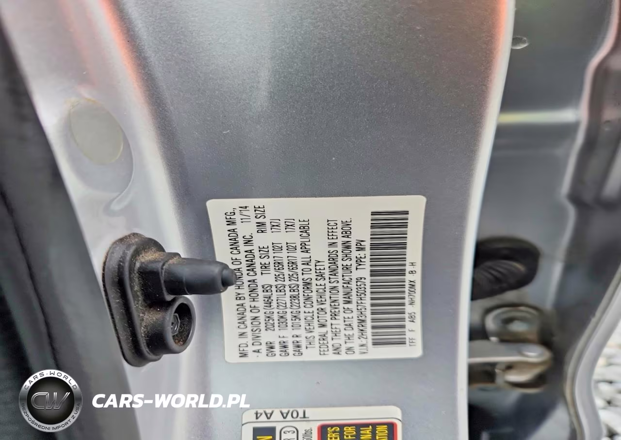 2015 Honda Cr-V Ex VIN:2HKRM3H57FH503579 - 13