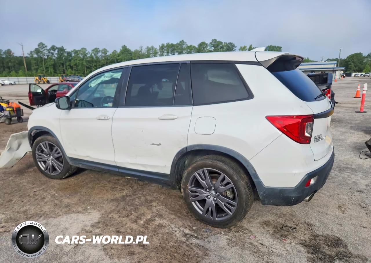 2021 Honda Passport Exl VIN:5FNYF7H57MB001356 - 2