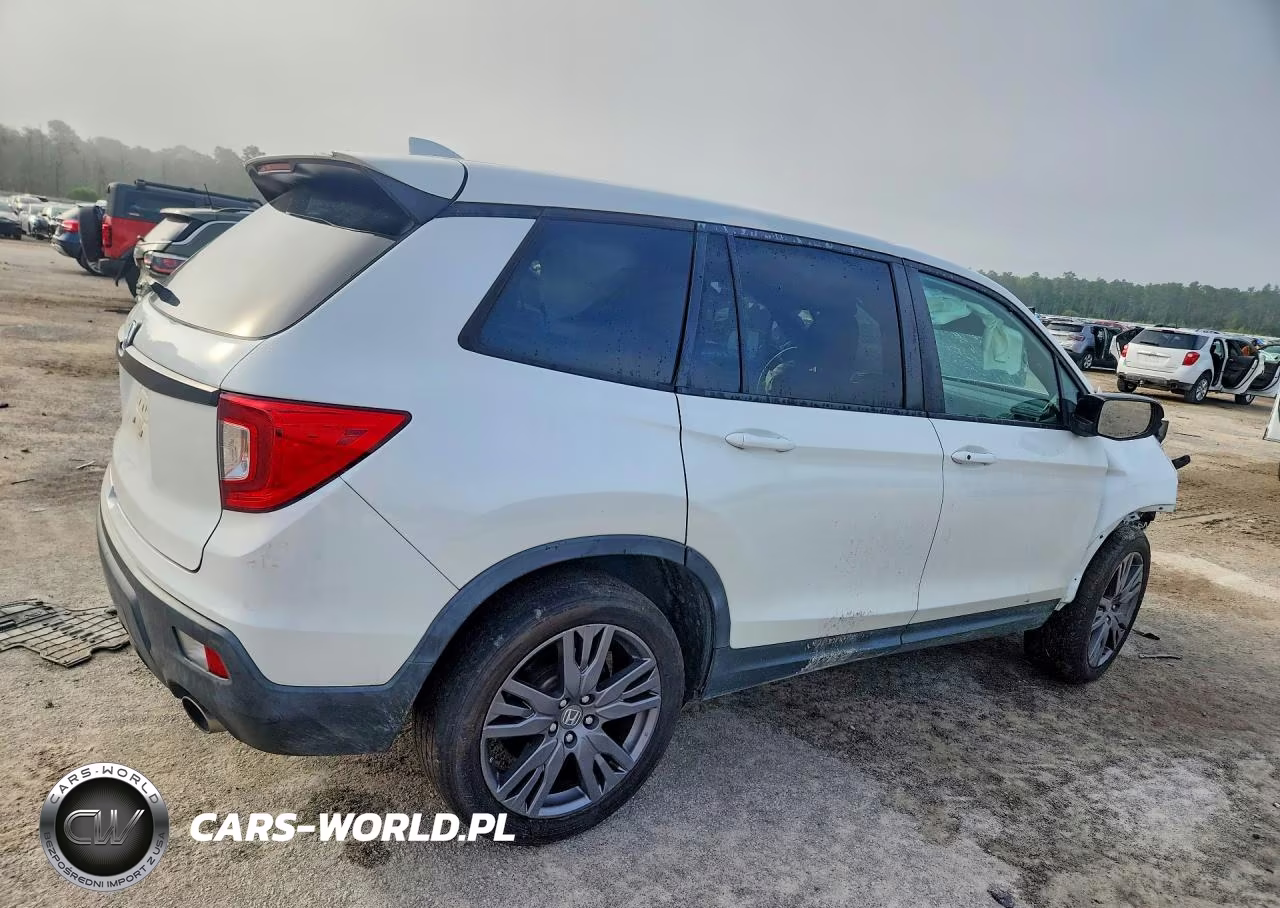 2021 Honda Passport Exl VIN:5FNYF7H57MB001356 - 3