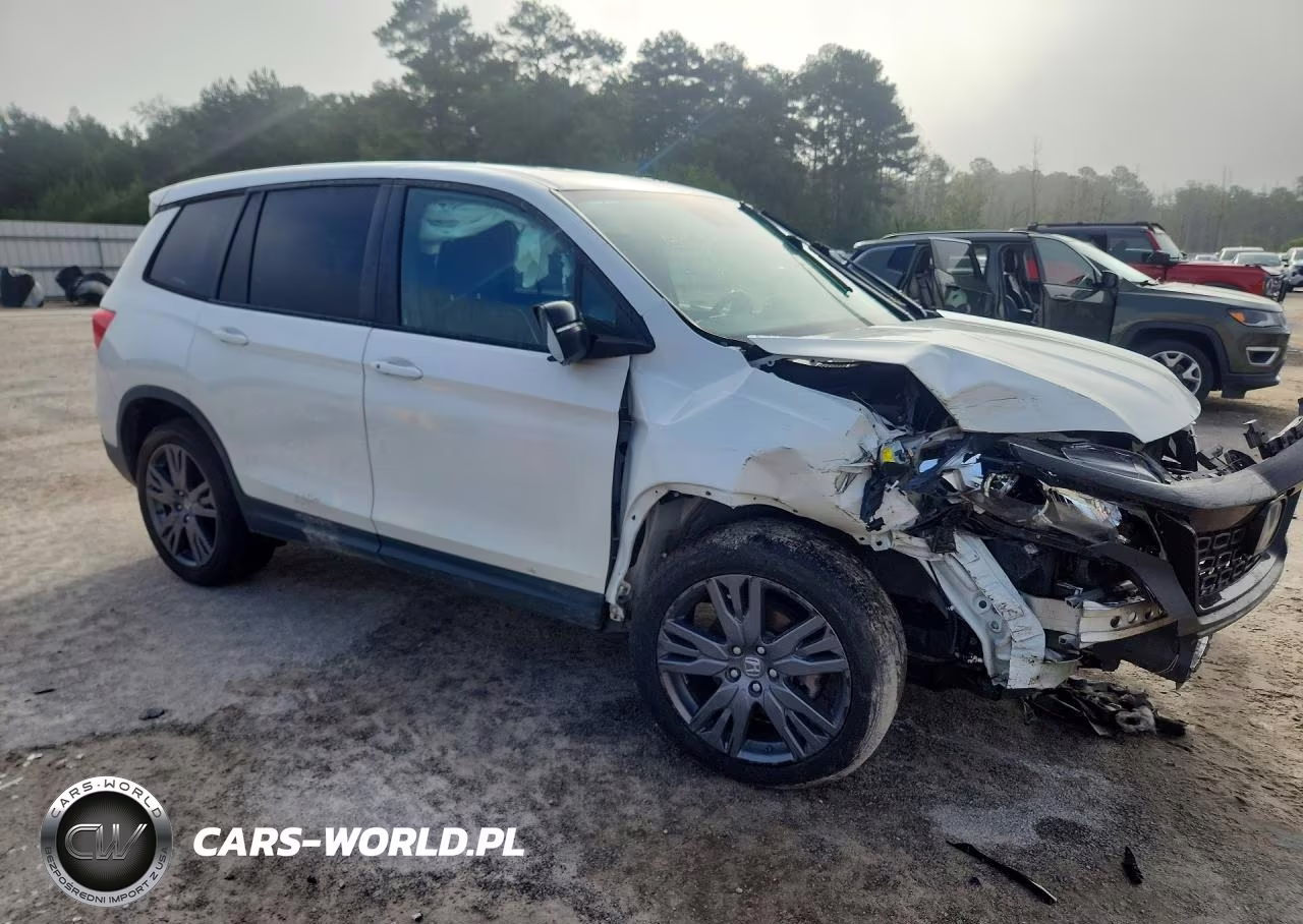 2021 Honda Passport Exl VIN:5FNYF7H57MB001356 - 4