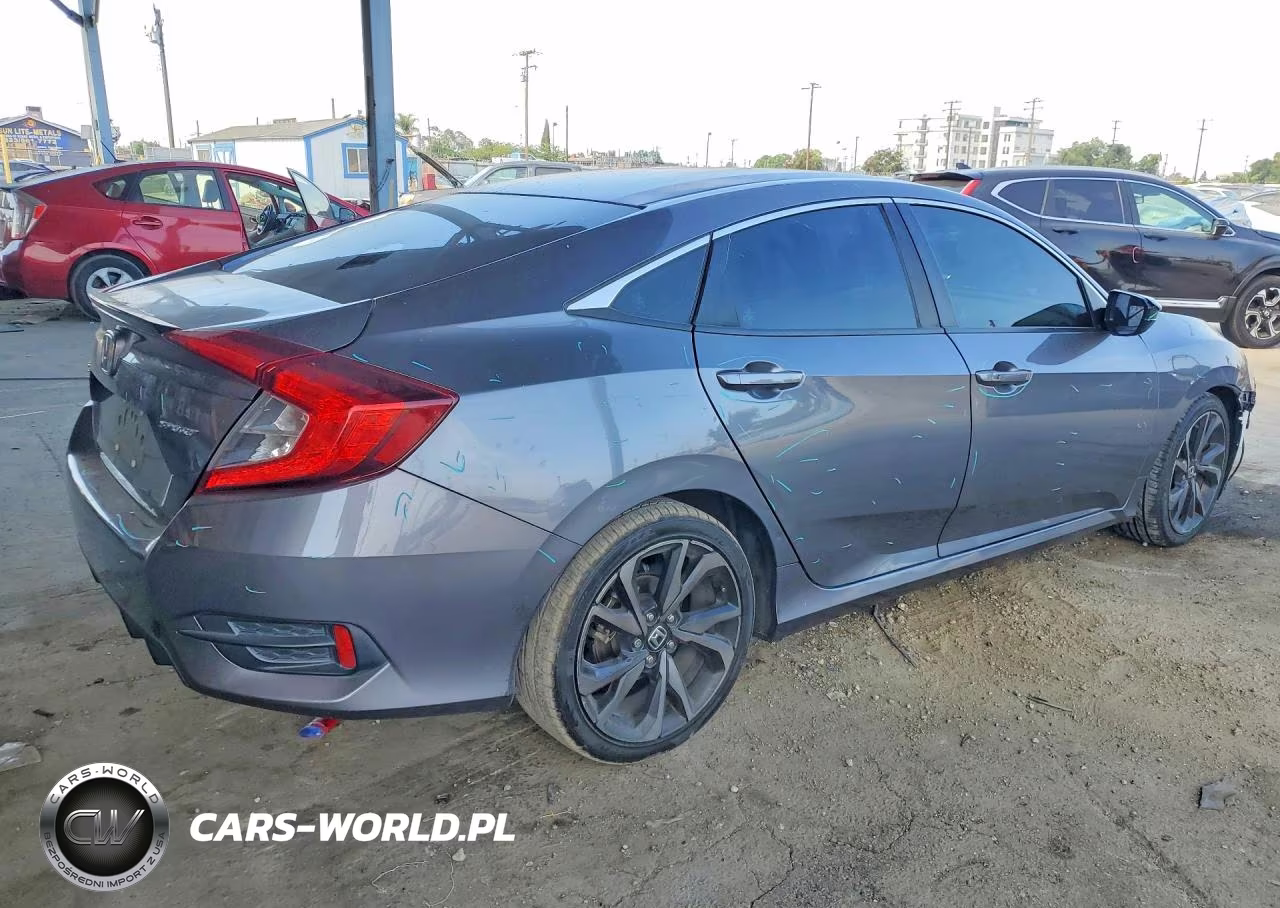 2021 Honda Civic Sport VIN:2HGFC2F82MH526336 - 3
