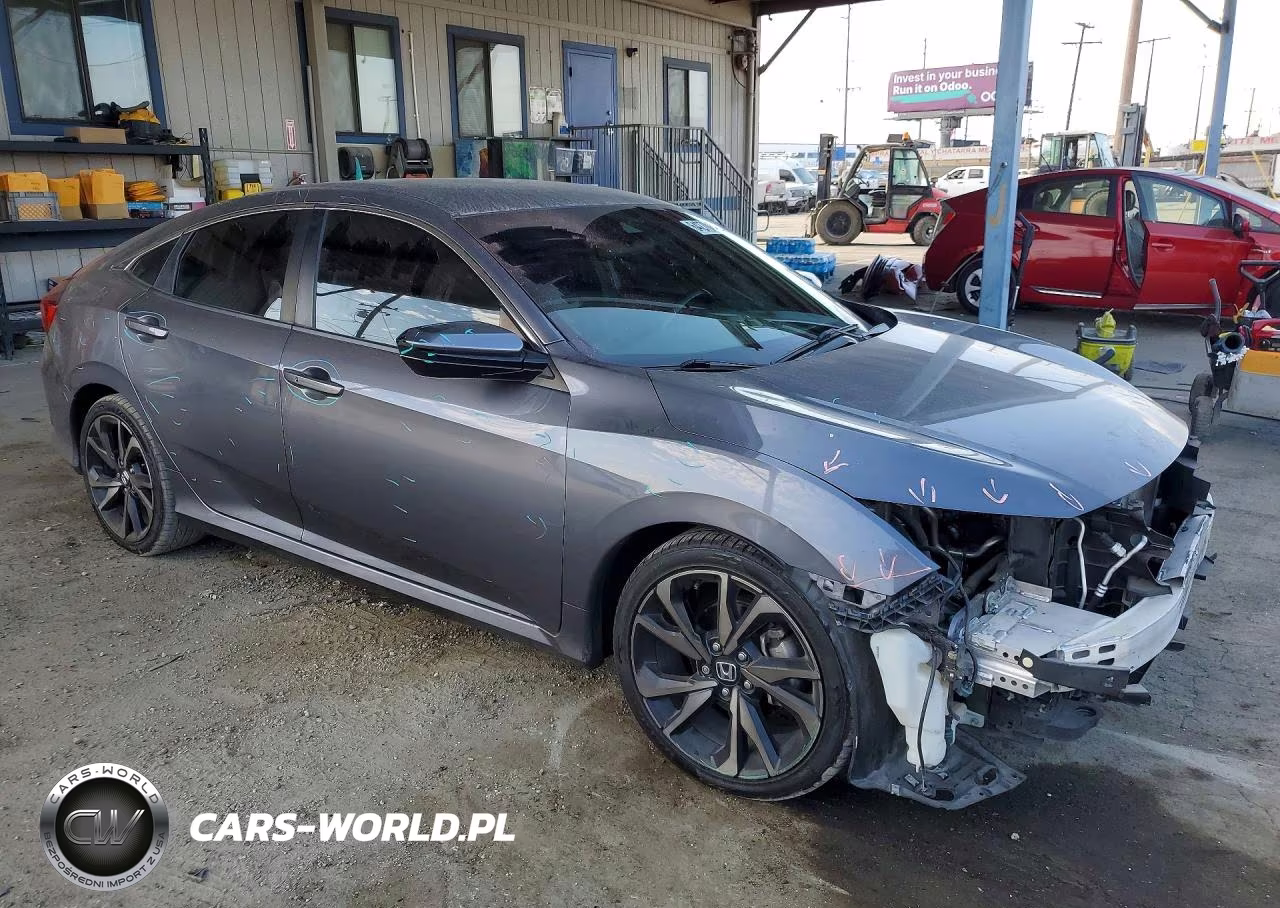 2021 Honda Civic Sport VIN:2HGFC2F82MH526336 - 4