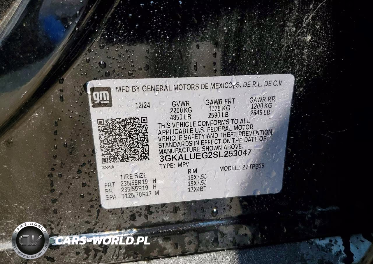 2025 GMC Terrain Elevation VIN:3GKALUEG2SL253047 - 13