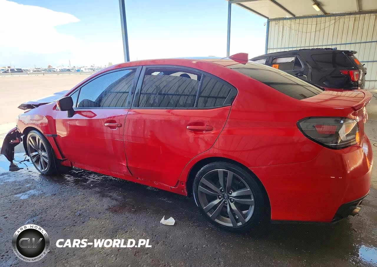 2016 Subaru Wrx VIN:JF1VA1B60G9805762 - 2