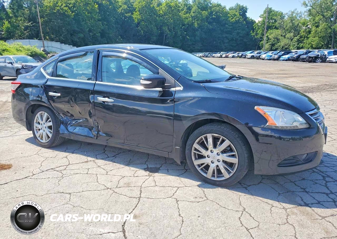 2015 Nissan Sentra S VIN:3N1AB7AP0FY347414 - 4