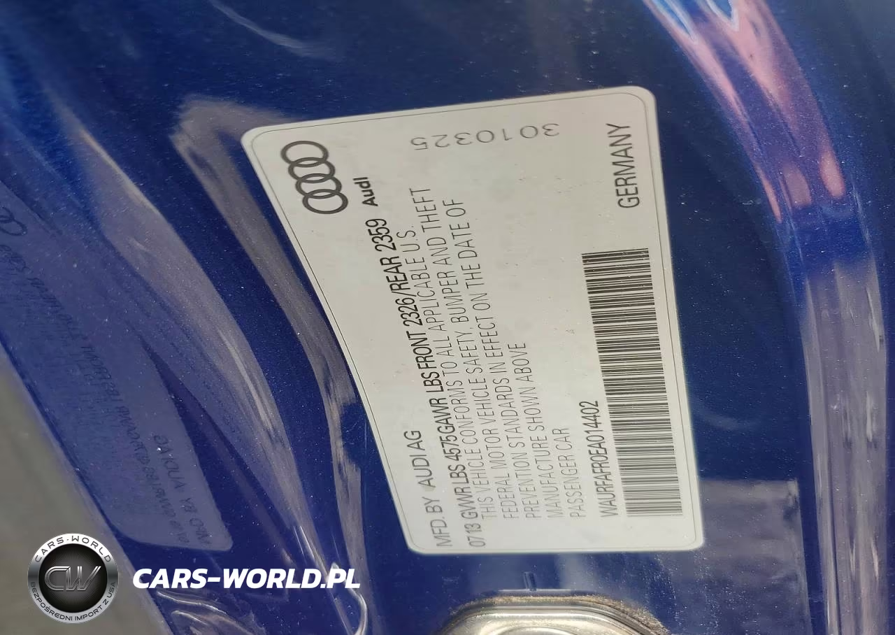 2014 Audi A5 Premium Plus VIN:WAURFAFR0EA014402 - 12