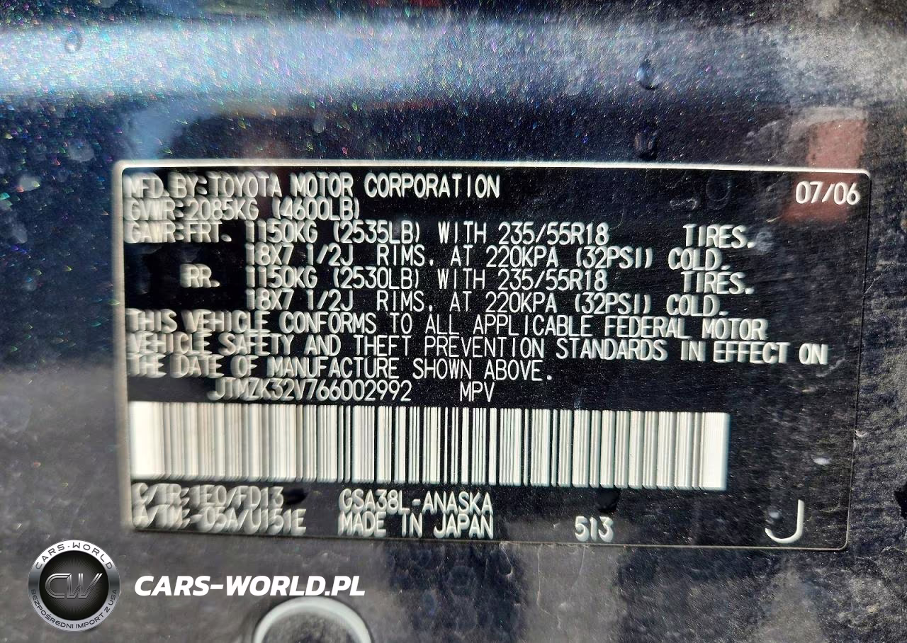 2006 Toyota Rav4 Sport VIN:JTMZK32V766002992 - 14