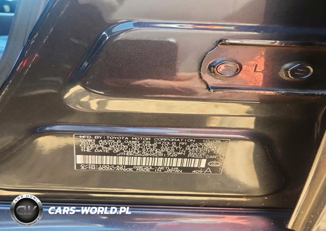 2009 Lexus Is 250 Base VIN:JTHBK262895091749 - 12