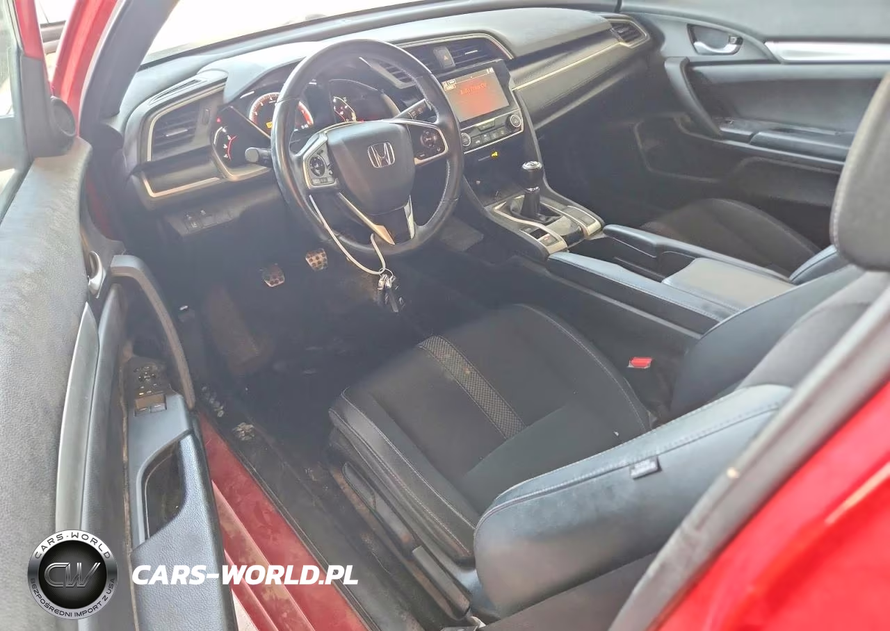 2020 Honda Civic Sport VIN:2HGFC4A80LH301687 - 8