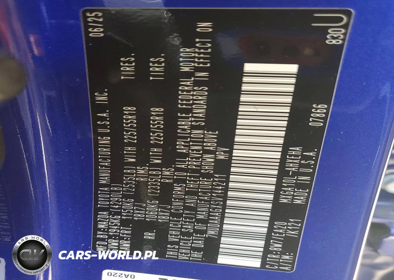 2025 Toyota Corolla Cross Xle VIN:7MUDAAAGXSV144211 - 14