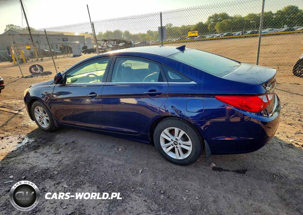 2013 Hyundai Sonata Gls VIN:5NPEB4AC4DH658302 - 2