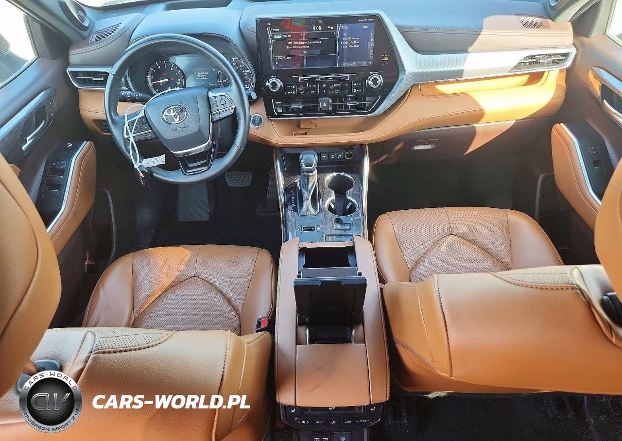 2021 Toyota Highlander Platinum VIN:5TDFZRAH6MS081470 - 8