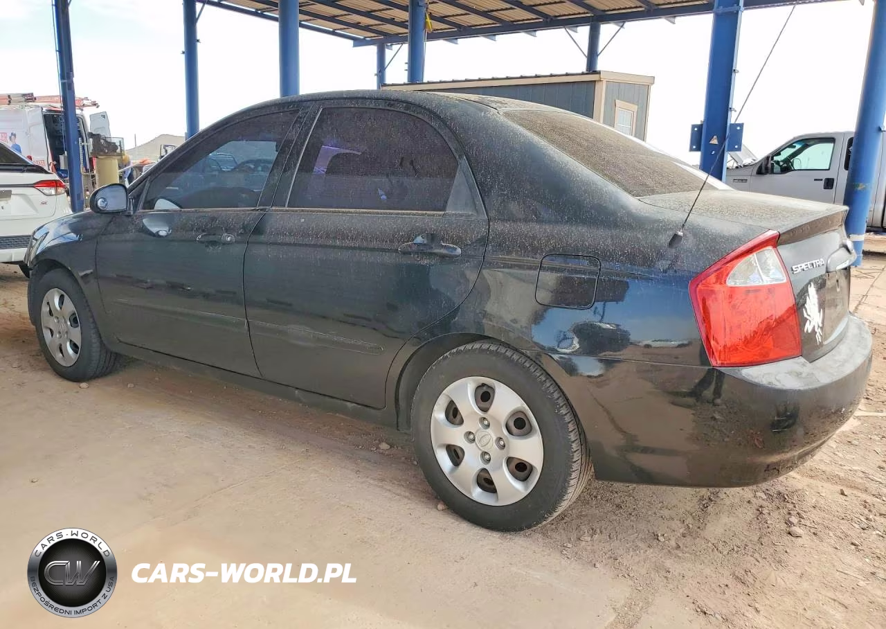 2006 Kia Spectra Ex VIN:KNAFE122665261612 - 2