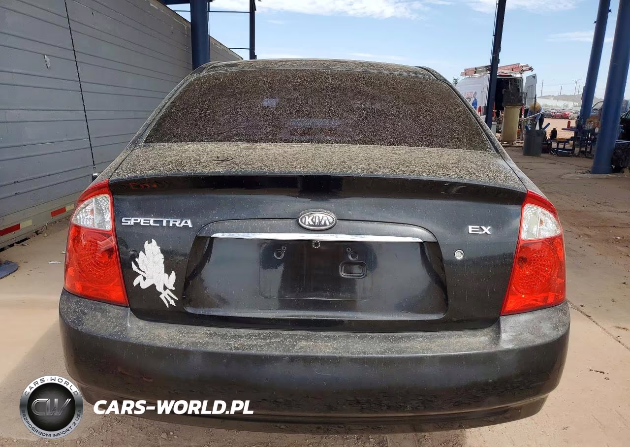 2006 Kia Spectra Ex VIN:KNAFE122665261612 - 6