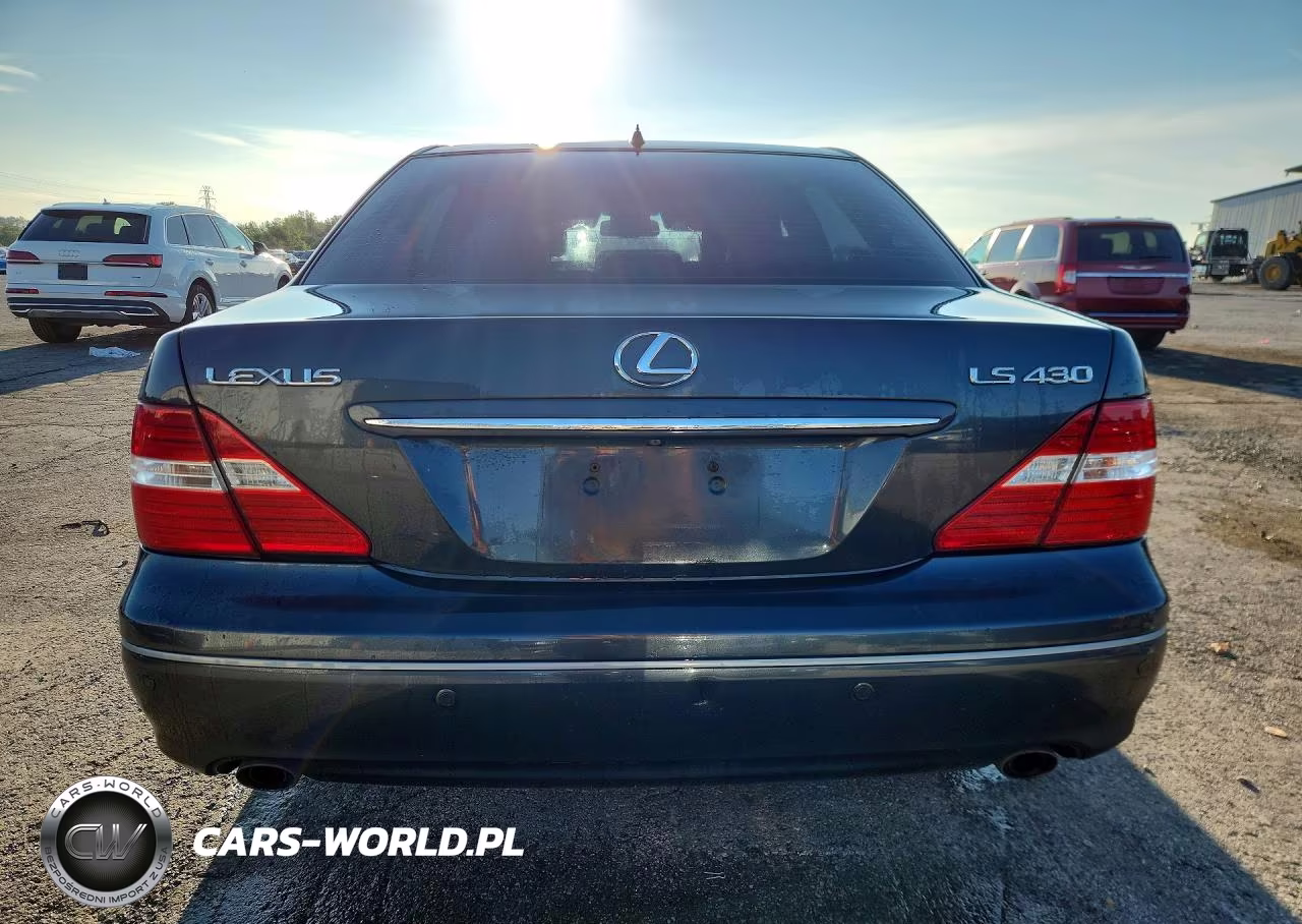 2005 Lexus Ls 430 VIN:JTHBN36F455015391 - 6