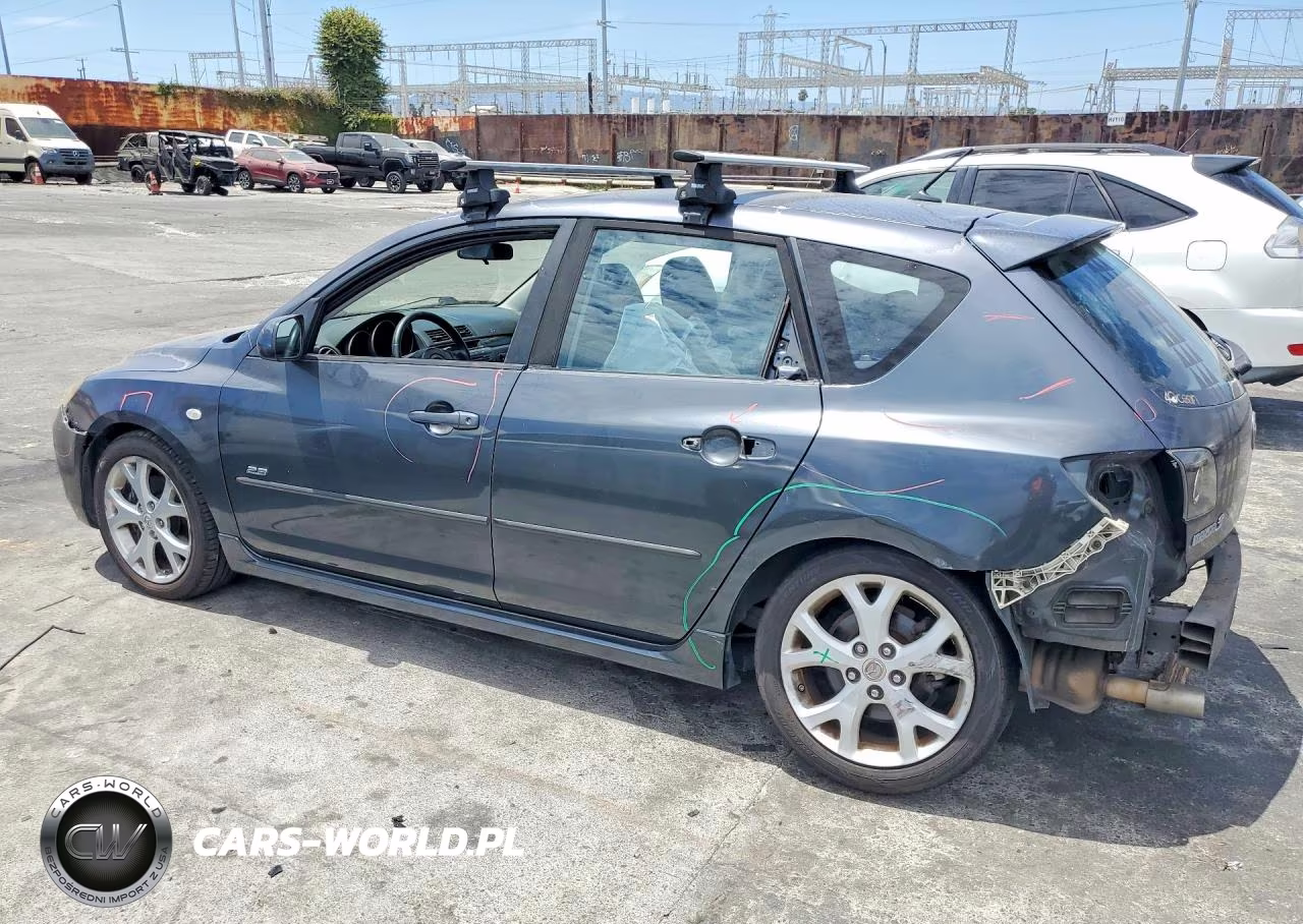 2008 Mazda 3 Hatchback VIN:JM1BK344X81166601 - 2