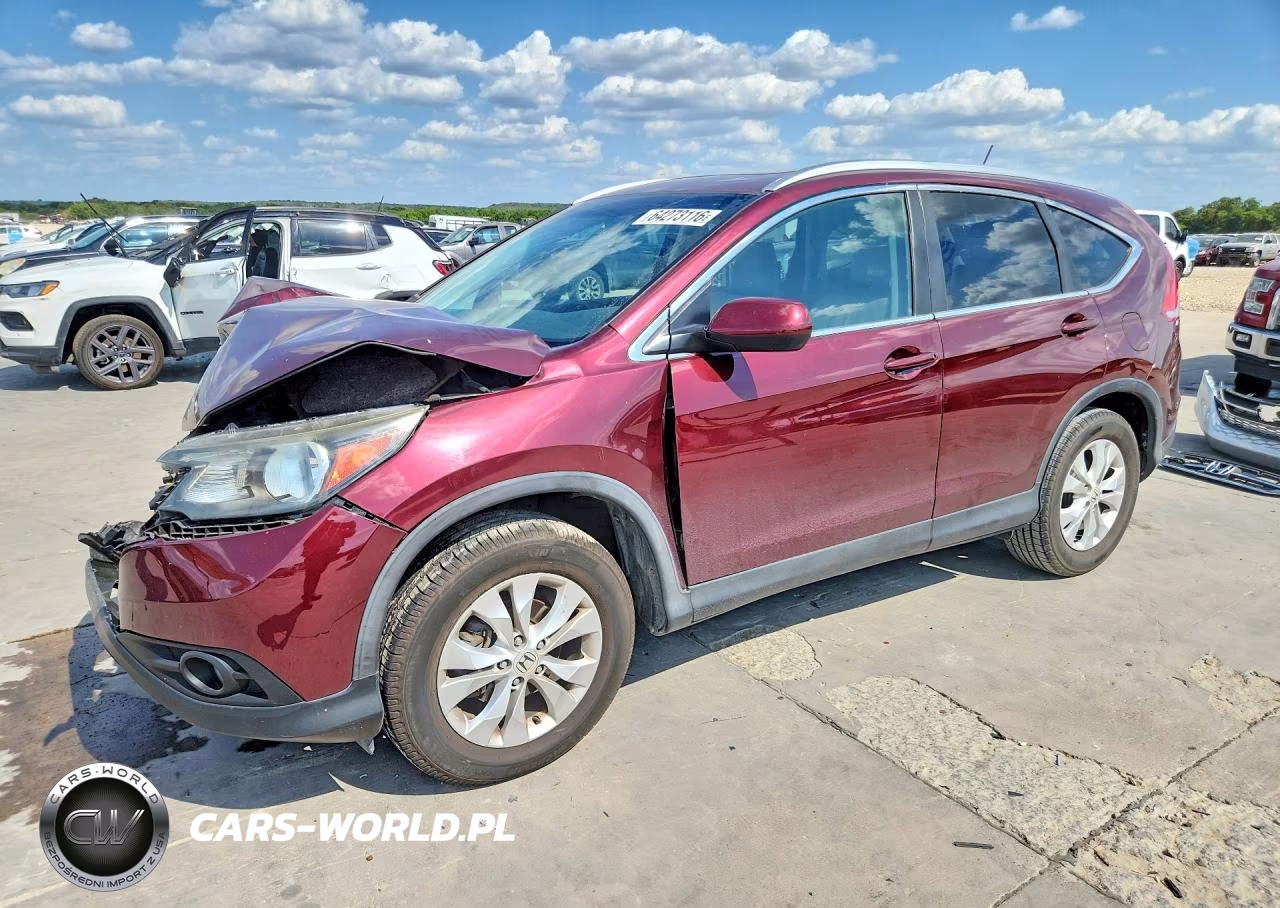 2014 Honda Cr-V Exl VIN:5J6RM4H73EL057684 - 1