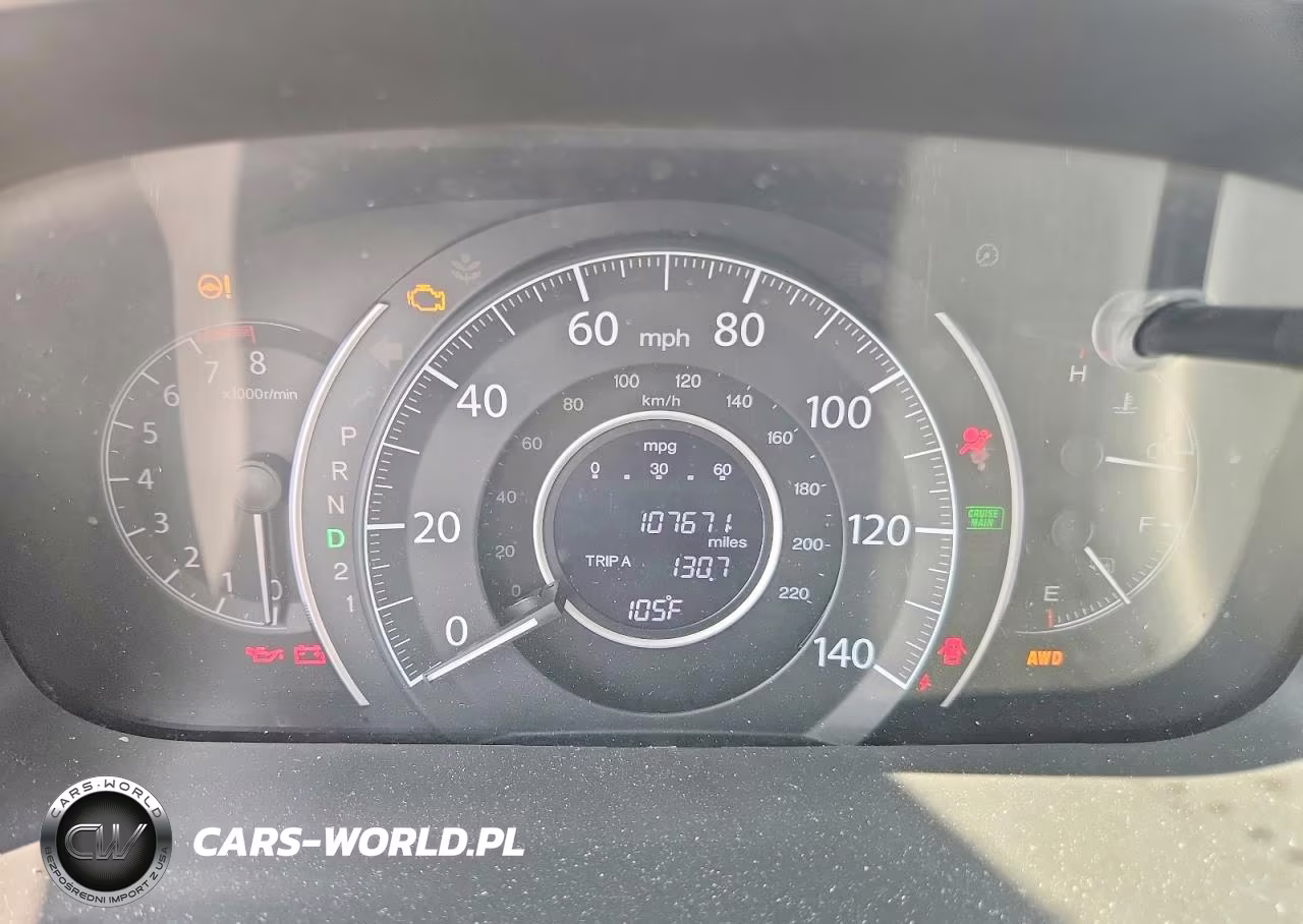2014 Honda Cr-V Exl VIN:5J6RM4H73EL057684 - 9