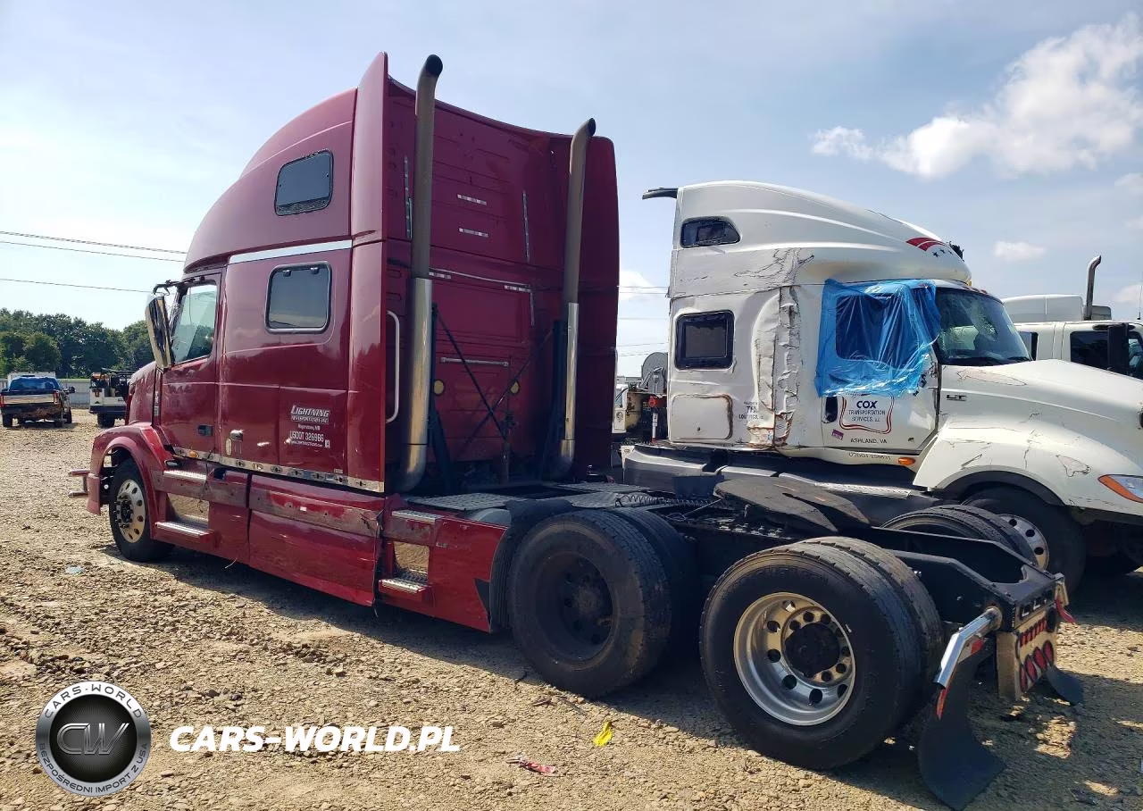 2012 Volvo Vnl Semi Truck VIN:4V4NC9EH5CN553450 - 2
