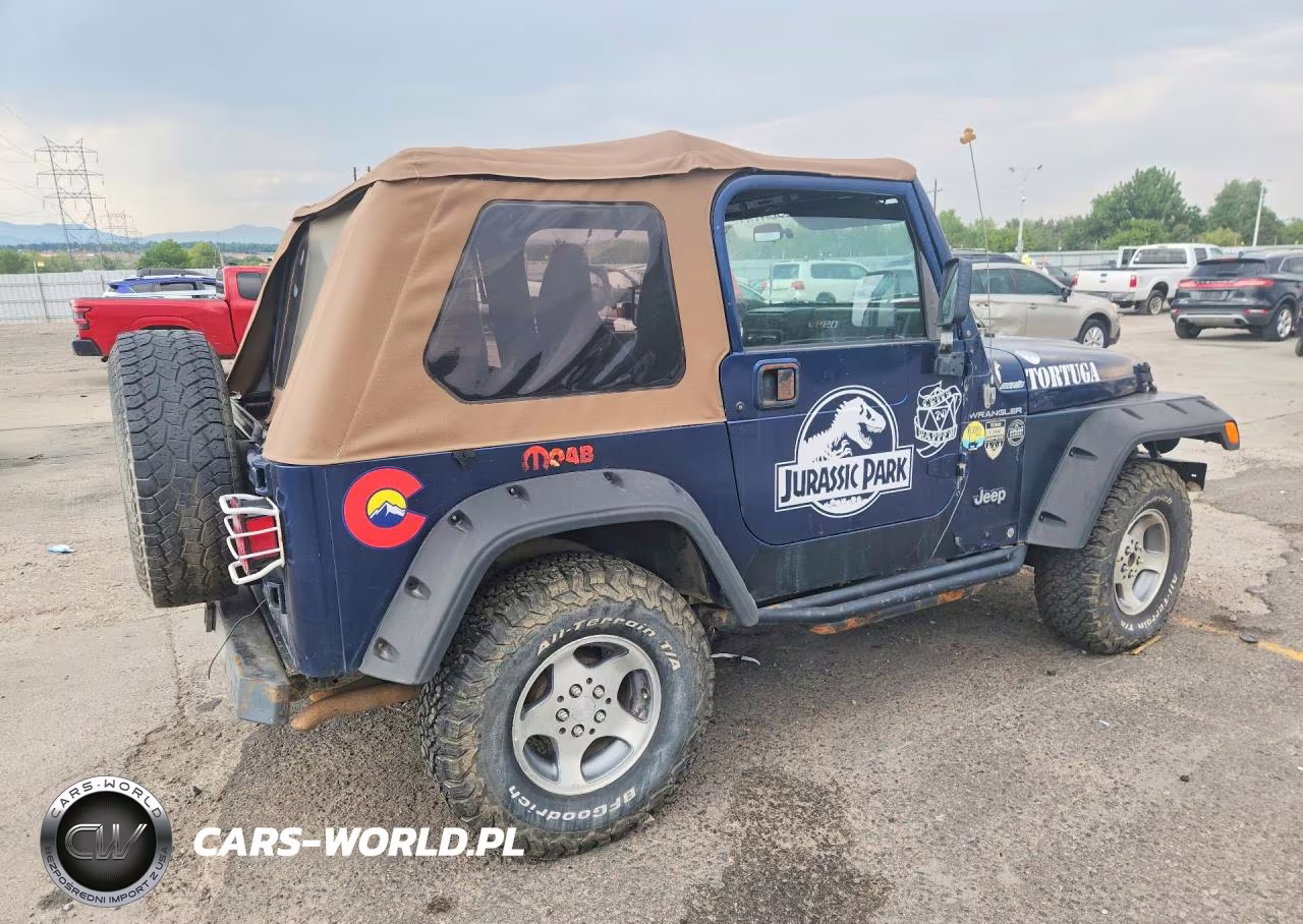 2001 Jeep Wrangler - Tj Se VIN:1J4FA29P71P340090 - 3