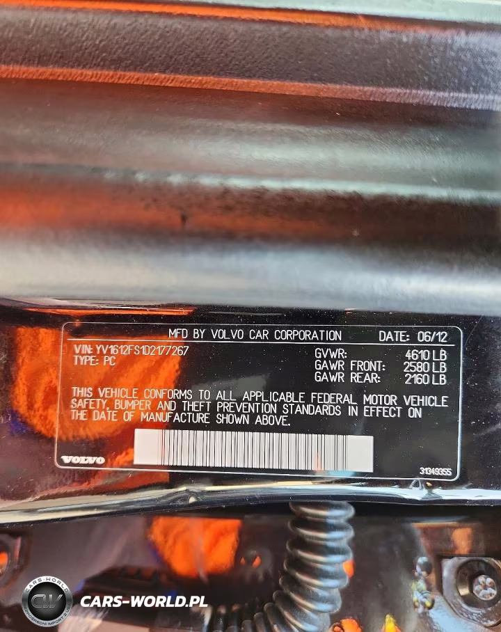 2013 Volvo S60 T5 VIN:YV1612FS1D2177267 - 12
