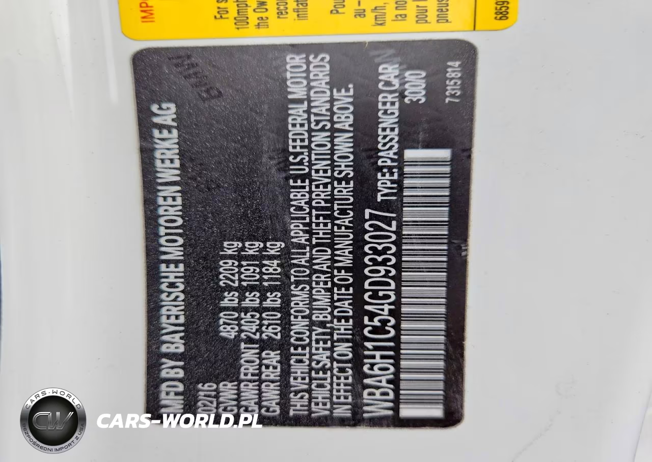 2016 BMW 640 I VIN:WBA6H1C54GD933027 - 12