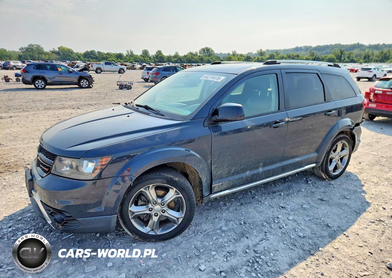 2017 Dodge Journey Crossroad VIN:3C4PDCGG9HT648278 - 1