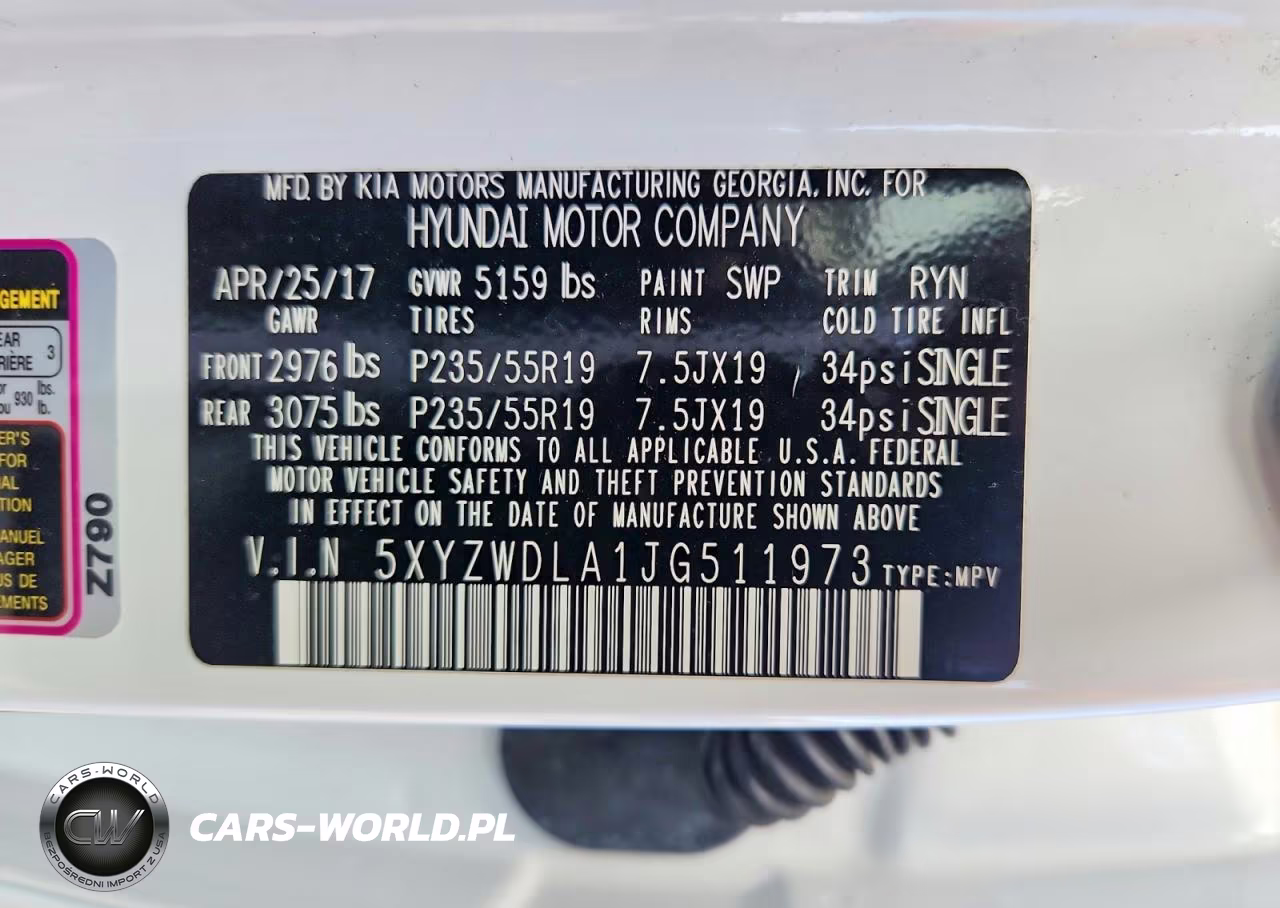 2018 Hyundai Santa Fe Sport 2.0T Ultimate VIN:5XYZWDLA1JG511973 - 13