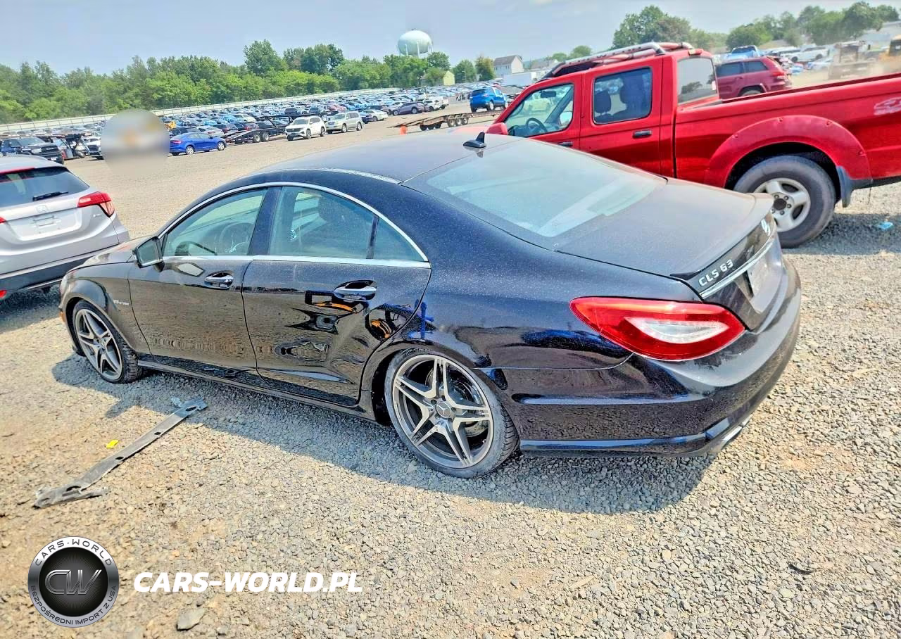 2013 Mercedes-Benz Cls 63 Amg VIN:WDDLJ7EB9DA084001 - 2