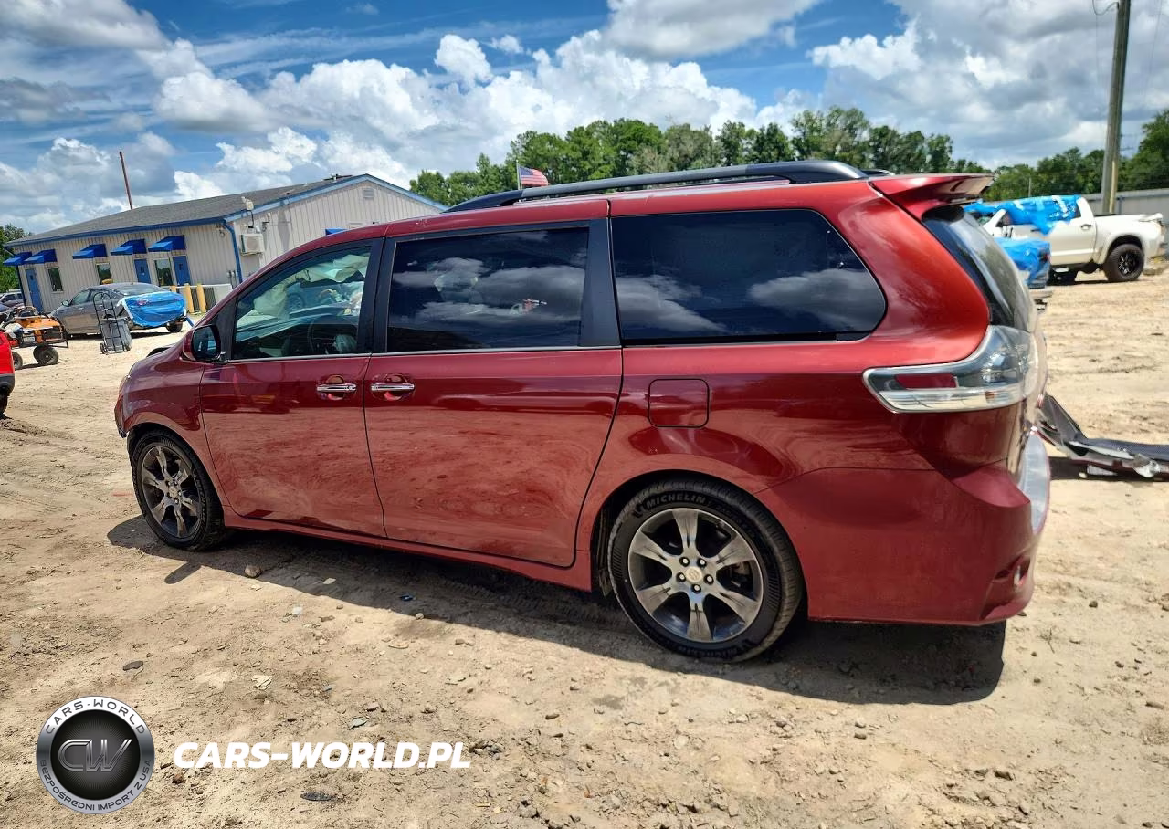 2015 Toyota Sienna Sport VIN:5TDXK3DCXFS661555 - 2