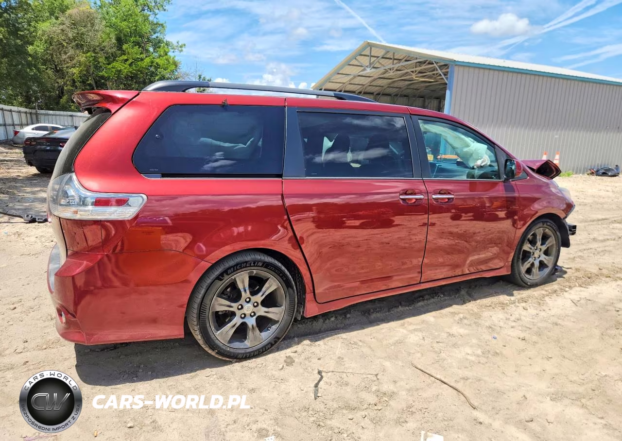 2015 Toyota Sienna Sport VIN:5TDXK3DCXFS661555 - 3