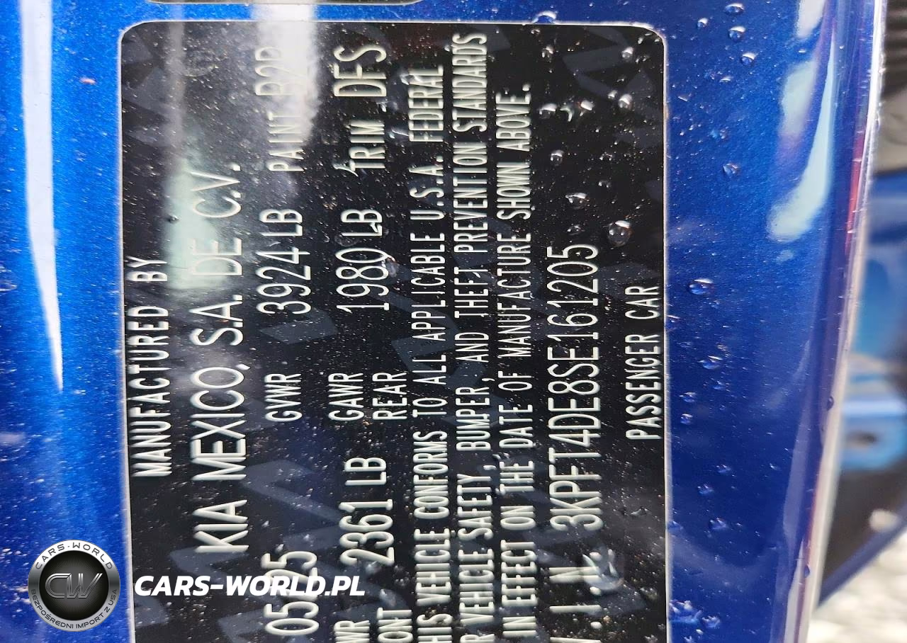 2025 Kia K4 Lxs VIN:3KPFT4DE8SE161205 - 12